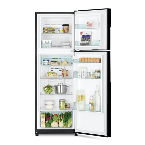 Hitachi R-H270P7PBK(BBK) Refrigerator 253L